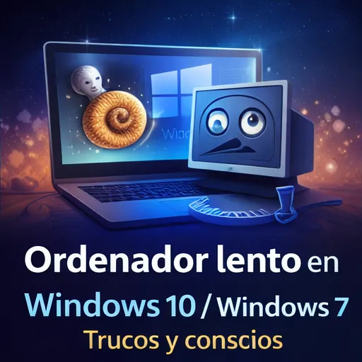 Ordenador lento en Windows 10 / Windows 7. Trucos y consejos