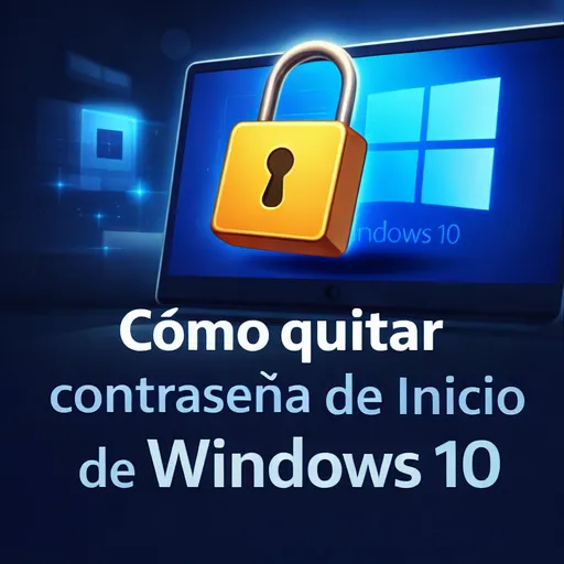 Quitar contraseña Windows 10